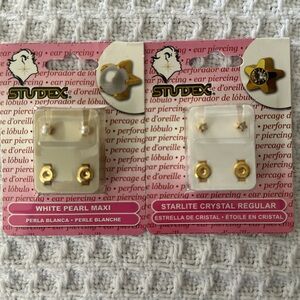 Studex Post Ear Piercing Earrings NEW